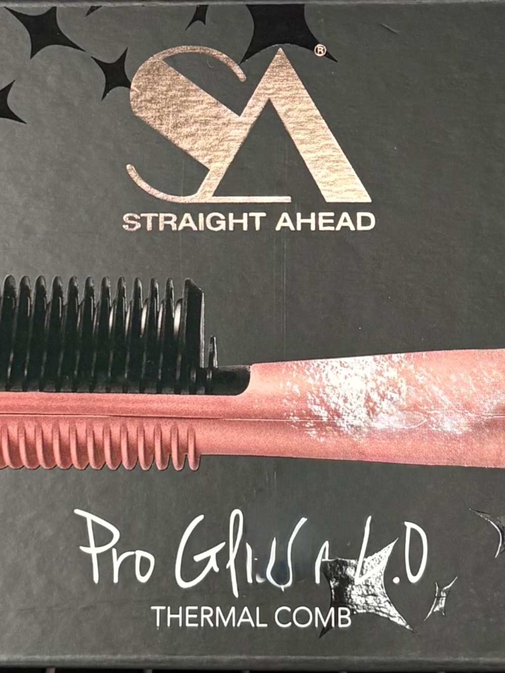 Straight Ahead Pro Glider 2.0 Platinum Collection 4-in-1 Styling Comb